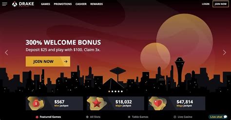 Drake Casino (2024) Bonuses & Review .